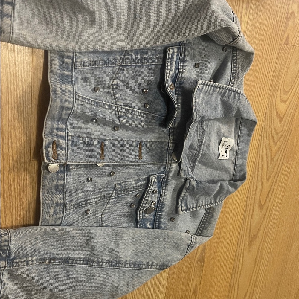Women’s size large Light Blue Denim Jacket
